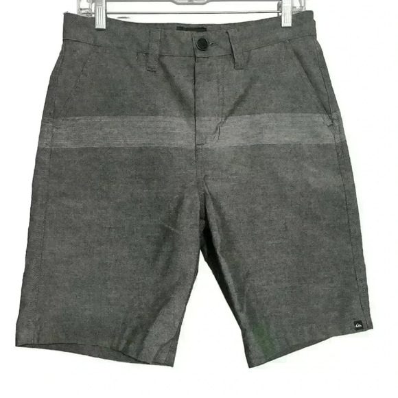 Quiksilver gray flat front men’s shorts. Size 30 - Picture 1 of 11